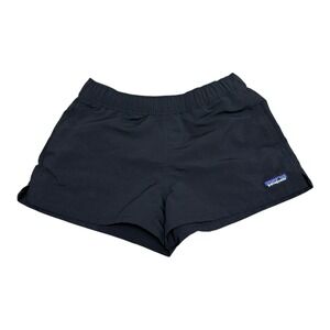 Patagonia Shorts Womens Extra Small Black NetPlus Athletic Elastic Waist